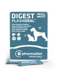 Pharmadiet Digest Plasmoral 120 Sobres Razas Pequeñas Y Medianas
