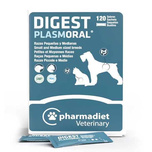 Pharmadiet Plasmoral Digest Razas Pequeñas/Mediana 120 Sobres Pharmadiet Plasmoral Digest Razas Pequeñas/Mediana 120 Sobres
