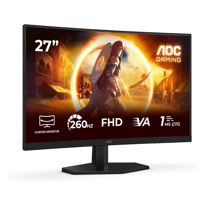 AOC C27G42ZE Monitor Gaming Curvo 27 pulg. 260Hz Full HD AOC C27G42ZE Monitor Gaming Curvo 27 pulg. 260Hz Full HD
