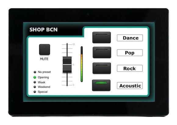 Ecler Control Digital Pantalla Táctil EclerNet Touch Screen