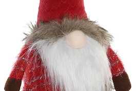 DKD Home Decor Figura Navidad Tradicional Rojo 11 x 45 x 15 cm