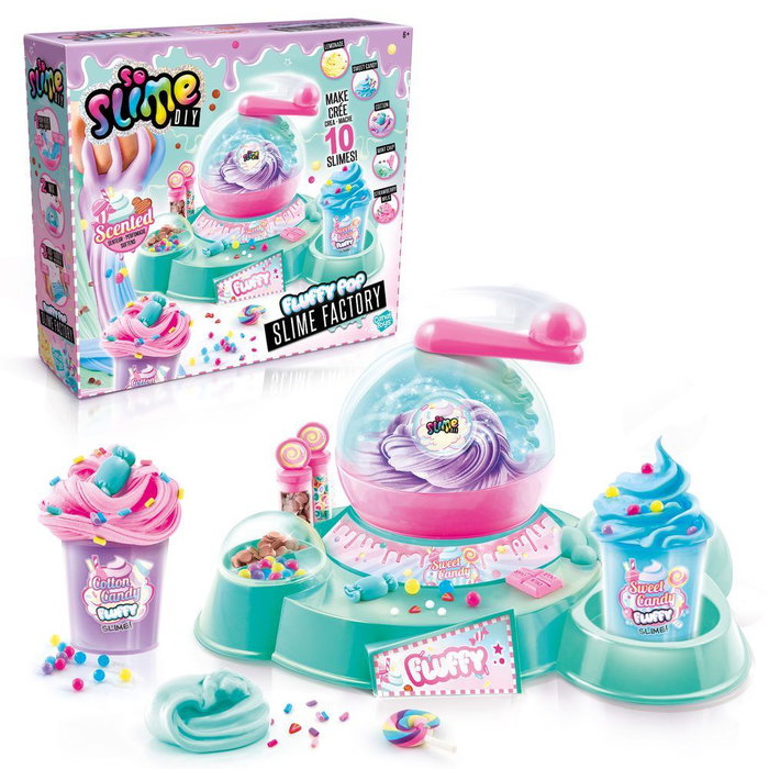 Canal Toys Fábrica de Slime Fluffy, Crea Slime Esponjoso y Perfumado con Decoraciones Canal Toys Fábrica de Slime Fluffy, Crea Slime Esponjoso y Perfumado con Decoraciones