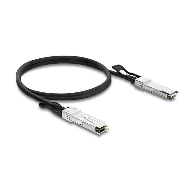 DeLOCK Cable Twinax QSFP+ macho a QSFP+ macho 40 Gbps 2 m DeLOCK Cable Twinax QSFP+ macho a QSFP+ macho 40 Gbps 2 m