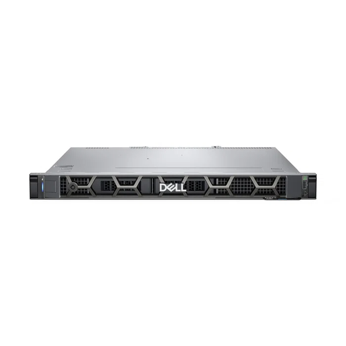 DELL PowerEdge R260 - Servidor 1U - Intel Xeon 6 6315P (4 núcleos, 2.8 GHz) - 16 GB DDR5 RAM - 2x 1.2 TB SAS HDD (2.4 TB total) - iDRAC9 Enterprise - 700W - No OS