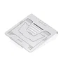 Aisens Soporte de Sobremesa Ajustable con Docking USB-C 7 en 1, Gris, ASUC-7P046-GR