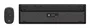 Philips Mouse y teclado wireless SPT6318B 2.4GHz 1600 DPI silencioso negro