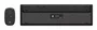Philips Mouse y teclado wireless SPT6318B 2.4GHz 1600 DPI silencioso negro