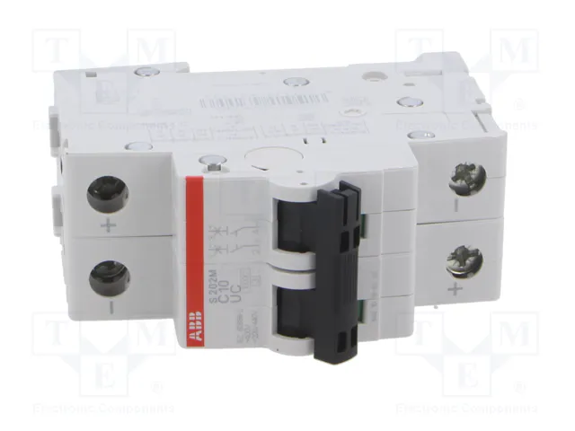 ABB S200M-C10UC Interruptor magnetotérmico 2 polos 10A