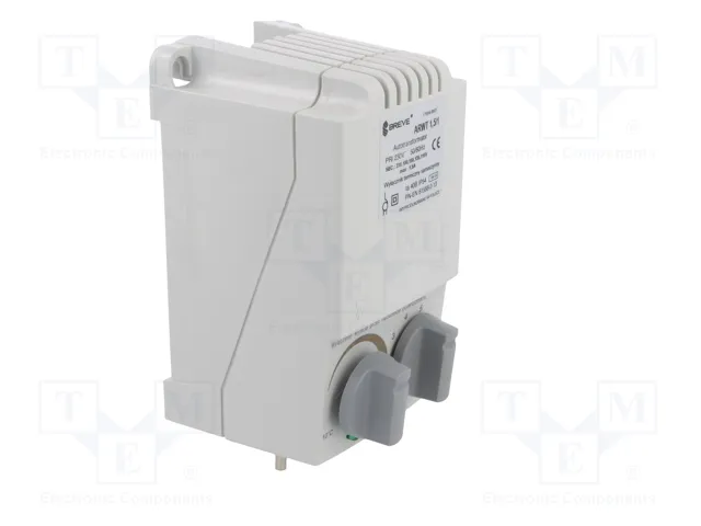 BREVE TUFVASSONS Regulador de Velocidad para Motores de Ventiladores 270W 230VAC BREVE TUFVASSONS Regulador de Velocidad para Motores de Ventiladores 270W 230VAC