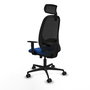 PIQUERAS Y CRESPO Silla de oficina Cilanco Azul y Negro