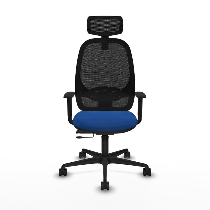PIQUERAS Y CRESPO Silla de oficina Cilanco Azul y Negro