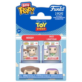 FUNKO Bitty POP! Toy Story Woody y Buzz Lightyear Pack de 2 Figuras