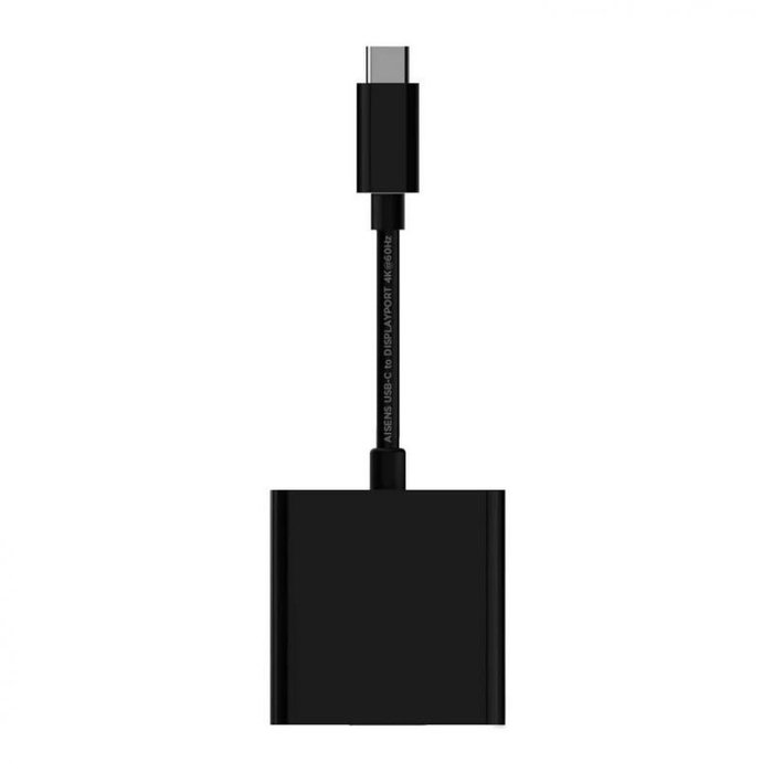 Aisens Conversor USB-C a DisplayPort 4K@60Hz Negro 15cm