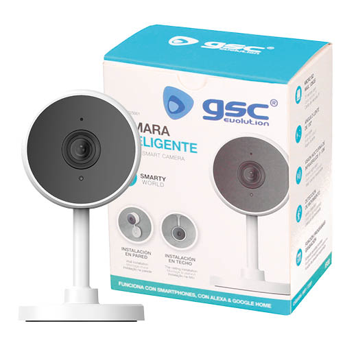 GSC Evolution Cámara inteligente Badesi Wi-Fi 720P-1MP Blanco GSC Evolution Cámara inteligente Badesi Wi-Fi 720P-1MP Blanco