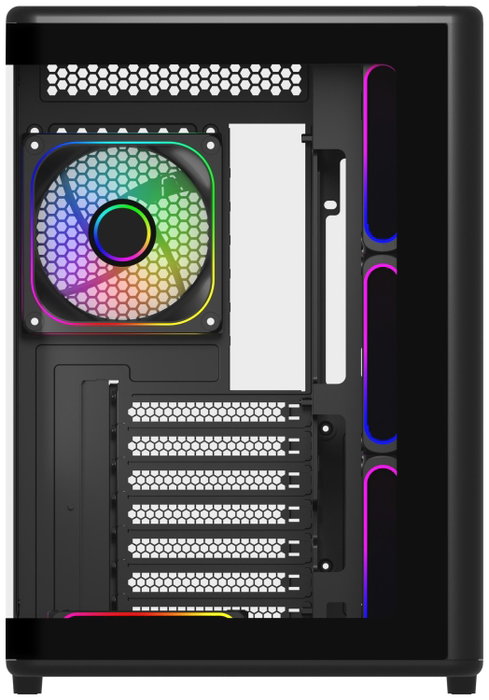 Cooler Master Elite 600 Negro con 7 ventiladores ARGB