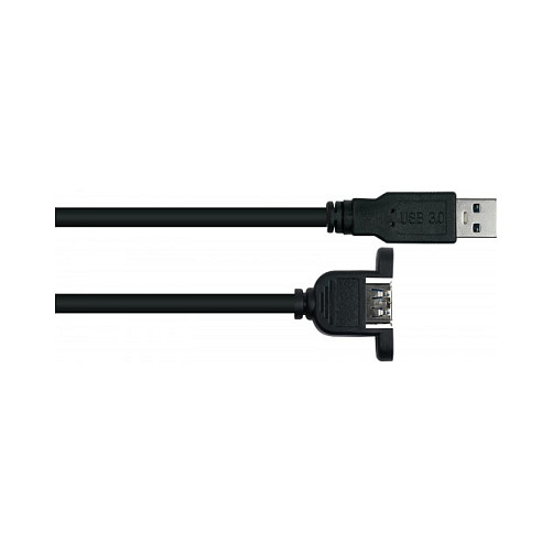 Kabelmeister Extensión USB 3.0 Tipo A a Tipo A, 2m, Negro