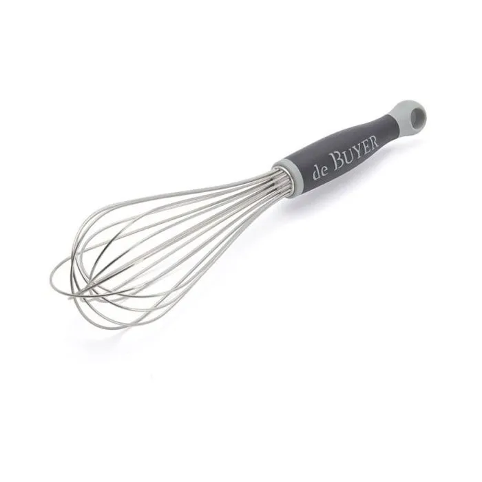 De Buyer Batidor universal Göma 30 cm Plata y negro