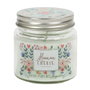 Home Deco Factory Vela Perfumada Con Tarro Colección Pour Elle - Aromas Magnolia o Raspberry Rose - 70g - Duración 13h