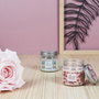 Home Deco Factory Vela Perfumada Con Tarro Colección Pour Elle - Aromas Magnolia o Raspberry Rose - 70g - Duración 13h