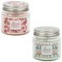 Home Deco Factory Vela Perfumada Con Tarro Colección Pour Elle - Aromas Magnolia o Raspberry Rose - 70g - Duración 13h