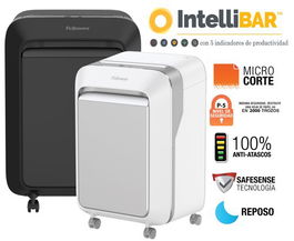 Destructora Fellowes Lx211 Negra (15H Partic.) Nv.Seg.5- Particula 2X12Mm, Ancho 200Mm, Dep.23L