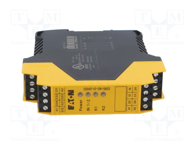 EATON ELECTRIC ESR5 Relé de Seguridad 24VDC con 3 Entradas EATON ELECTRIC ESR5 Relé de Seguridad 24VDC con 3 Entradas
