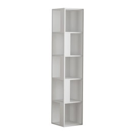 Hanah Home Estantería Blanco Ancho 34 cm Altura 161 cm Profundidad 34 cm