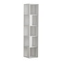 Hanah Home Estantería Blanco Ancho 34 cm Altura 161 cm Profundidad 34 cm