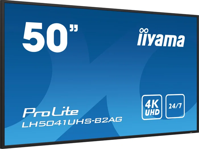 Iiyama LH5041UHS-B2AG Monitor de Señalización Digital 50 pulg 4K UHD VA Iiyama LH5041UHS-B2AG Monitor de Señalización Digital 50 pulg 4K UHD VA