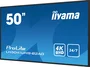 Iiyama LH5041UHS-B2AG Monitor de Señalización Digital 50 pulg 4K UHD VA