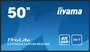 Iiyama LH5041UHS-B2AG Monitor de Señalización Digital 50 pulg 4K UHD VA