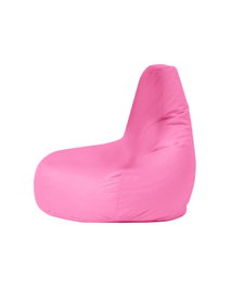 Atelier Del Sofa Saco de Judías para Jardín Rosa Puf Exterior 80 cm Ancho 80 cm Respaldo