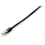 Equip Cable de Red Cat6 U/UTP 10m Negro RJ-45