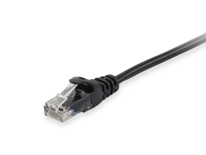Equip 625456 Cable de Red RJ45 Cat6 U/UTP 10 Metros Negro - Para 10 Gigabit Ethernet, Plug and Play
