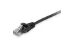 Equip 625456 Cable de Red RJ45 Cat6 U/UTP 10 Metros Negro - Para 10 Gigabit Ethernet, Plug and Play