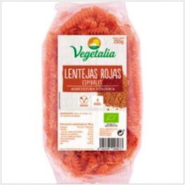 Vegetalia Espirales De Lentejas Rojas Bio 250Gr