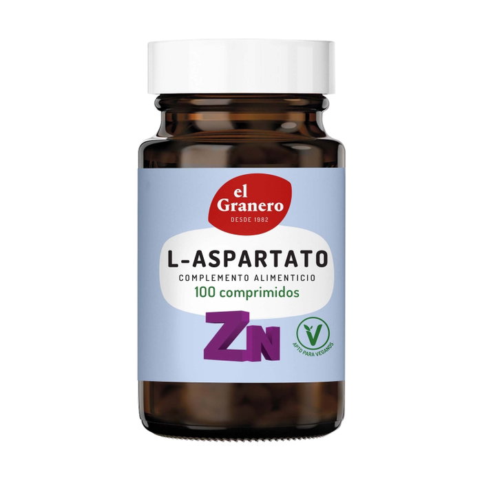 El Granero Integral L-Aspartato Zinc 100 Comprimidos El Granero Integral L-Aspartato Zinc 100 Comprimidos