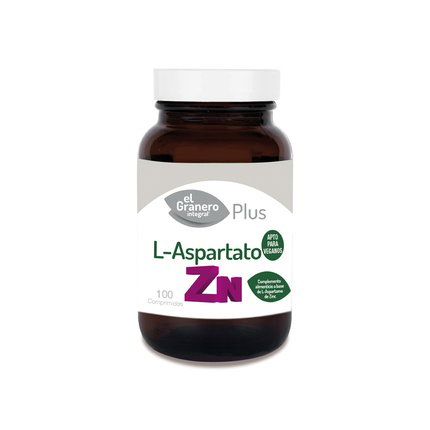 EL GRANERO L-Aspartato de Zinc 100 comprimidos