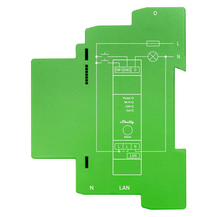 Shelly Pro Dimmer 1PM Regulador de Intensidad Wi-Fi/Bluetooth Shelly Pro Dimmer 1PM Regulador de Intensidad Wi-Fi/Bluetooth