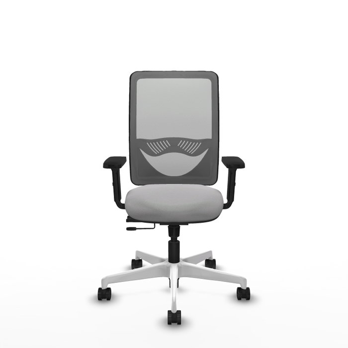 PIQUERAS Y CRESPO Silla de oficina Zulema Gris con mecanismo Sincro/Traslack