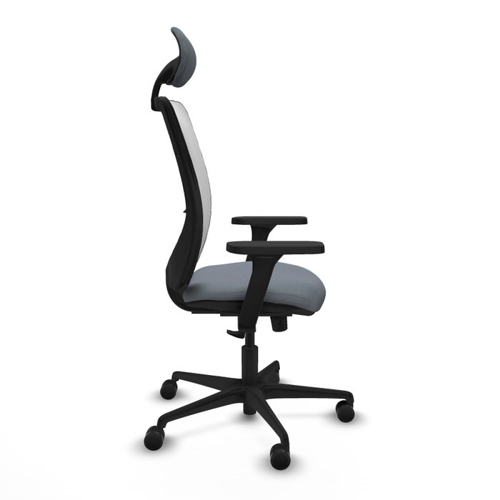 PIQUERAS Y CRESPO Silla de oficina Zulema Gris y Blanco PIQUERAS Y CRESPO Silla de oficina Zulema Gris y Blanco