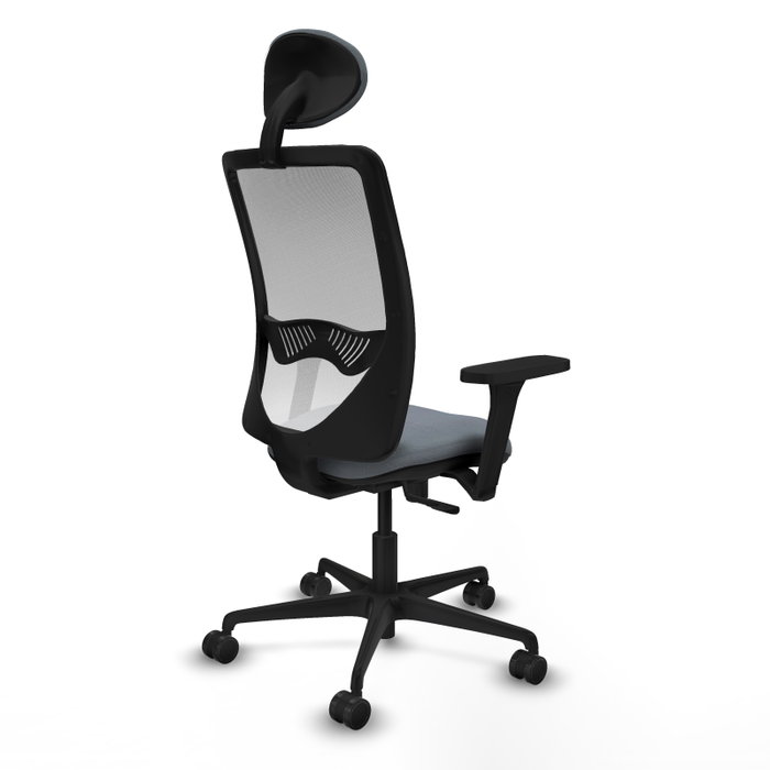 PIQUERAS Y CRESPO Silla de oficina Zulema Gris y Blanco PIQUERAS Y CRESPO Silla de oficina Zulema Gris y Blanco