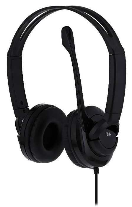 TNB Auriculares Multimedia HS-200 Circumaurales Negros con Cable 2 Metros - CSMHS200