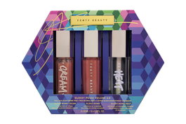 Fenty Beauty Glossy Posse Volume 6.0 Trio 9ml Gloss Bomb Cream + 9ml Gloss Bomb + 9ml Gloss Bomb Heat