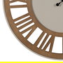 Reloj Pared Natural Dm-Metal 68,50 X 4 X 68,50 cm