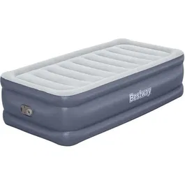 Bestway Colchón Hinchable 6713G Tritech para 1 Plaza con Bomba Eléctrica Integrada, 191 x 97 x 51 cm
