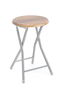 Confortime Taburete Madera-Metal 30x46 cm, 9.77 kg (6 Unidades)