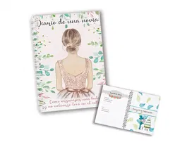 Arguval Diario de una Novia - Cómo Organizar una Boda, Agenda de Planificación, 96 Páginas, 16x22 cm