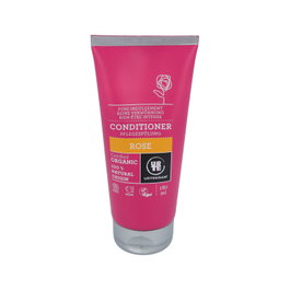 URTEKRAM Acondicionador Cabello Rosas 180 ml - Ecológico, Vegano, con Extracto de Rosa Damascena - Nutrición e Hidratación - Urtekram
