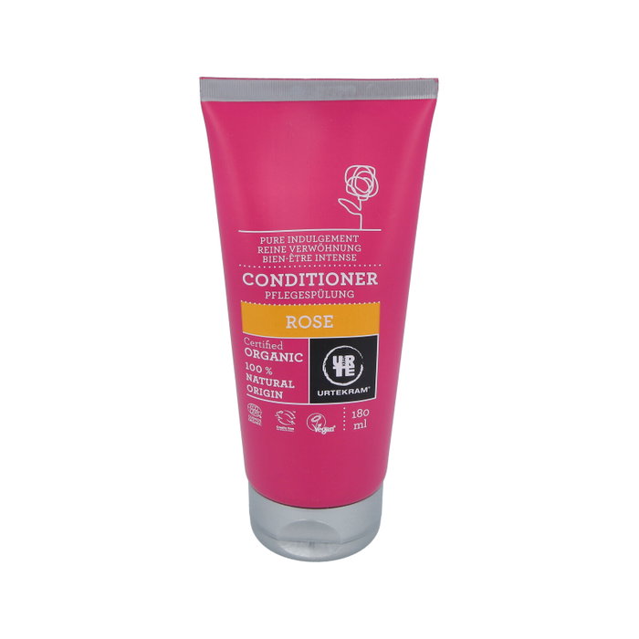 URTEKRAM Acondicionador Cabello Rosas 180 ml - Ecológico, Vegano, con Extracto de Rosa Damascena - Nutrición e Hidratación - Urtekram URTEKRAM Acondicionador Cabello Rosas 180 ml - Ecológico, Vegano, con Extracto de Rosa Damascena - Nutrición e Hidratación - Urtekram
